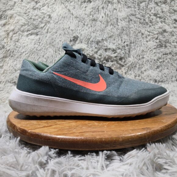 Nike Victory G Lite Mens Size 12 Green Stone Hot Punch Soft Golf Shoes W8190-324 - Picture 2 of 9